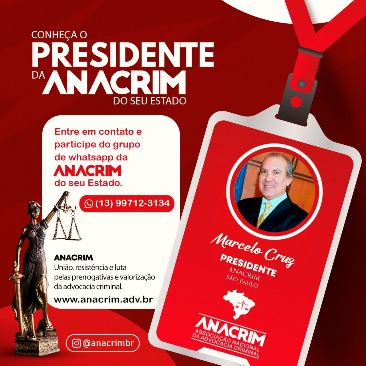 Read more about the article Conheça o Presidente – ANACRIM São Paulo (SP)